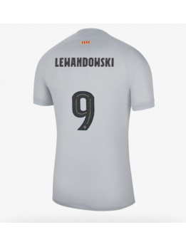 Barcelona Robert Lewandowski #9 Ausweichtrikot 2022-23 Kurzarm